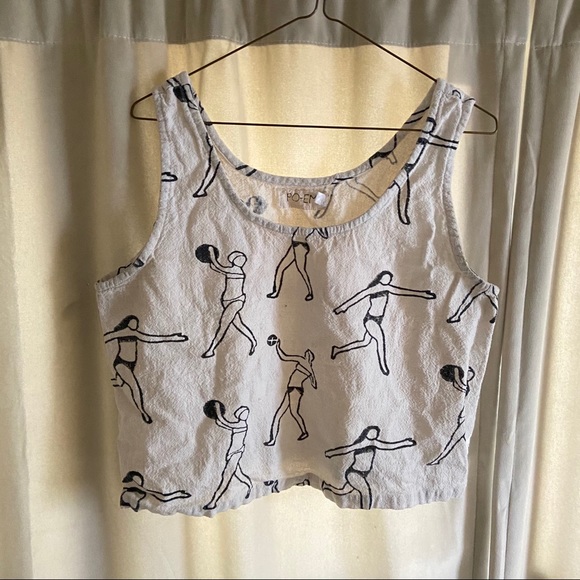 Po-Em Tank Top in Villa Print - Picture 4 of 9